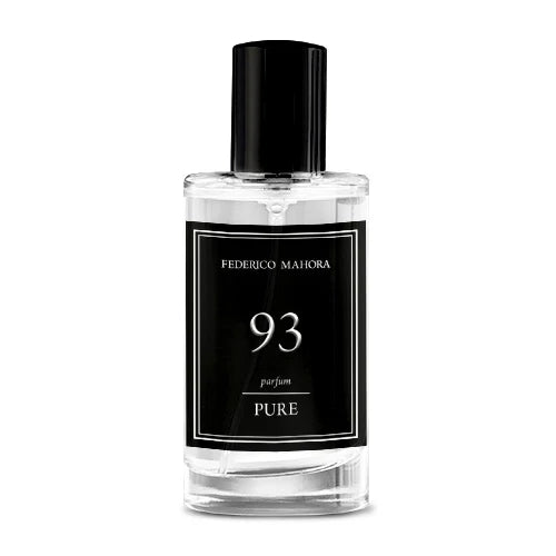 PURE 93 – Male Fragrance 50ml bottle with modern, vibrant scent notes.