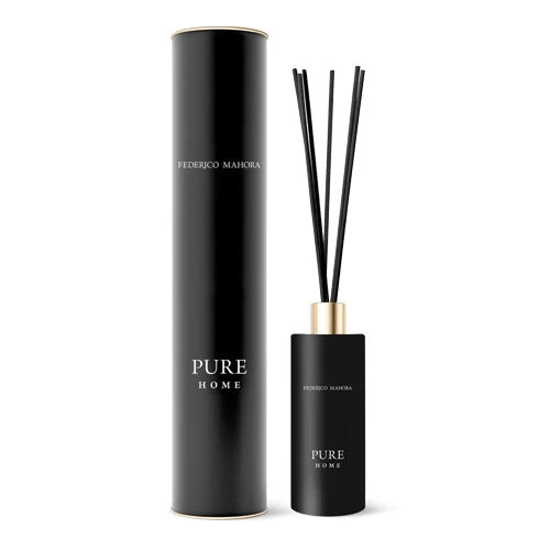 Fragrance Home Ritual Pure 52 100 ml diffuser sticks in elegant black packaging.