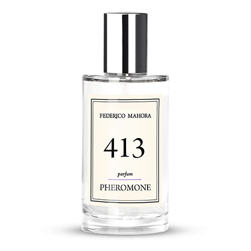 PHEROMONE 413 female fragrance bottle, inspired by La Vie Est Belle scent, 50ml.