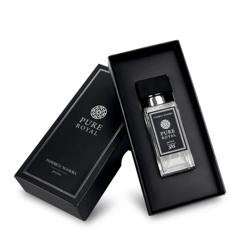 FM 335 PARFUM HOMME - PURE ROYAL COLLECTION 50ML in stylish packaging.