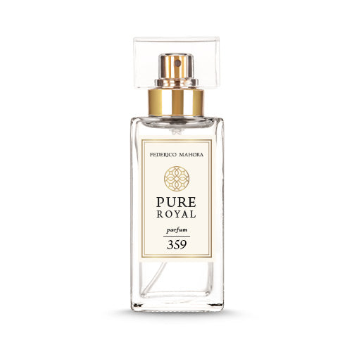 PURE ROYAL FOR HER 359 perfume bottle 50 ml with jasmine, iris, ambergris notes.
